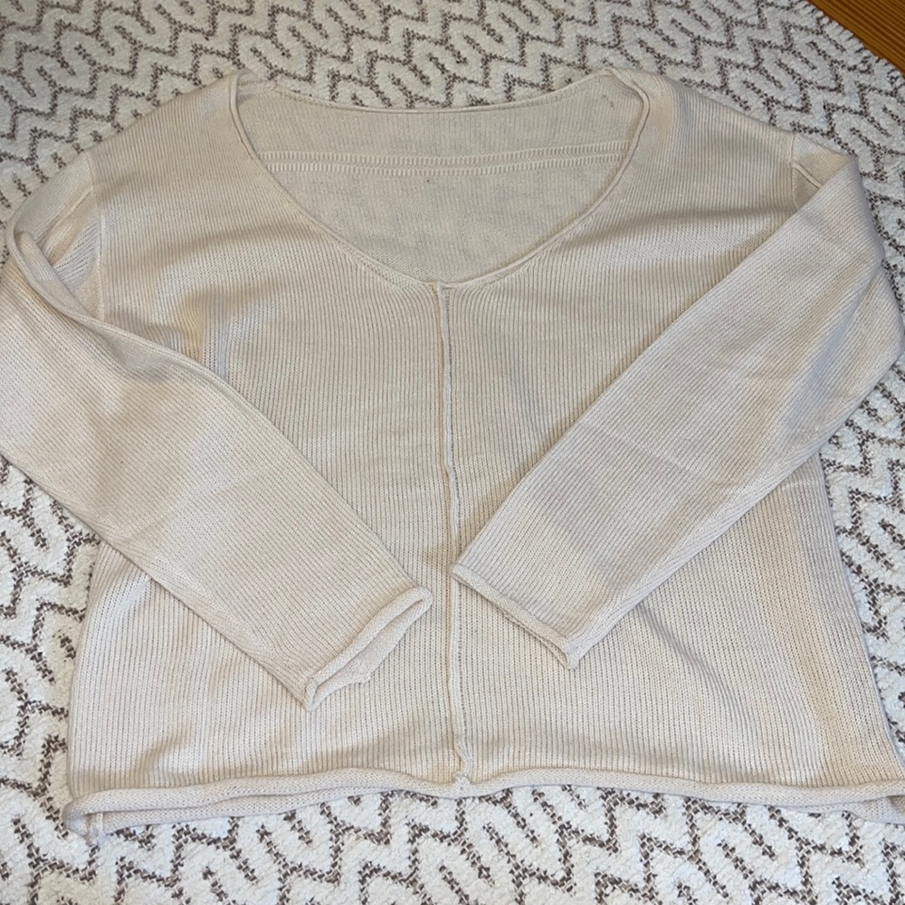 off shoulder sweater